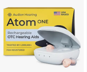 Audien Atom Pro 2 Rechargeable Hearing Amplifiers