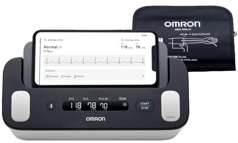 OMRON Complete 2-in-1 BP Monitor + EKG